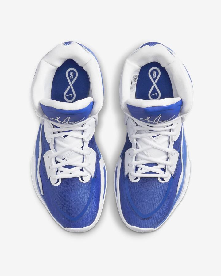 Zapatillas Baloncesto Nike Kyrie Infinity (Team) Mujer Azul Real Blancas | ENWYK-3168