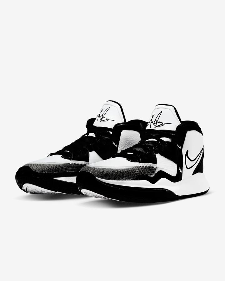 Zapatillas Baloncesto Nike Kyrie Infinity (Team) Mujer Blancas Negras | MPJBQ-1509
