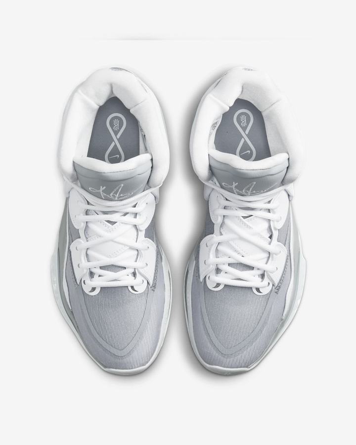 Zapatillas Baloncesto Nike Kyrie Infinity (Team) Hombre Gris Blancas | OPVLE-9625