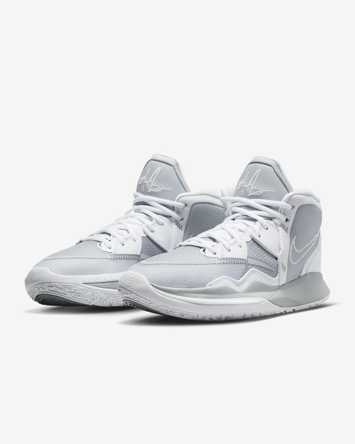 Zapatillas Baloncesto Nike Kyrie Infinity (Team) Hombre Gris Blancas | OPVLE-9625