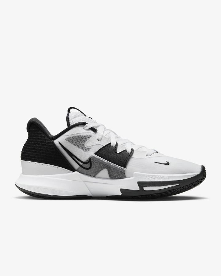 Zapatillas Baloncesto Nike Kyrie Low 5 (Team) Hombre Blancas Negras | CEBSA-7805