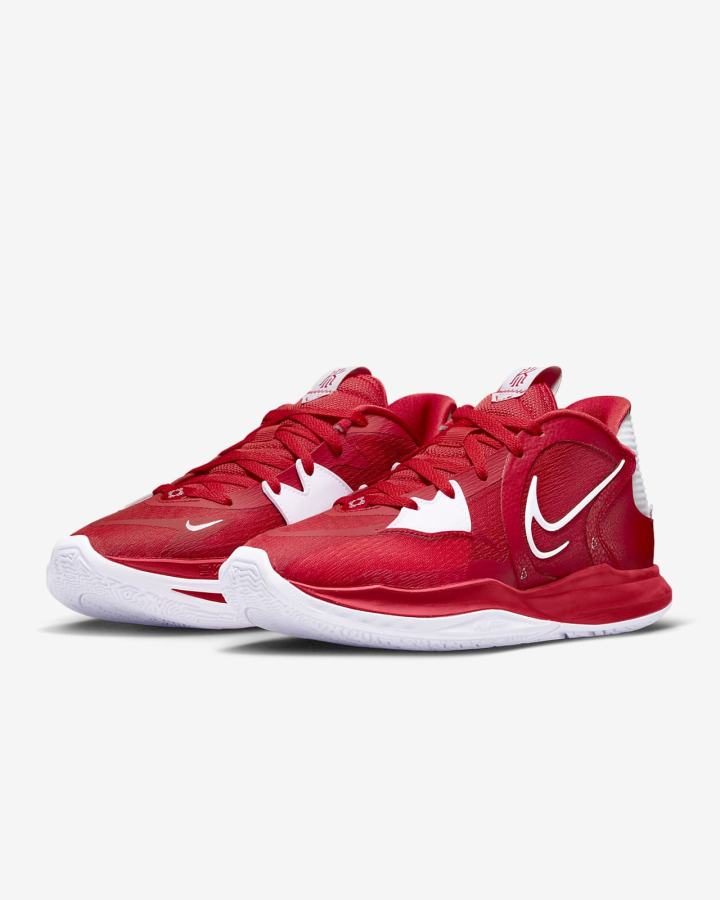 Zapatillas Baloncesto Nike Kyrie Low 5 (Team) Hombre Rojas Blancas | INLDK-2908