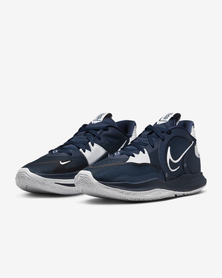 Zapatillas Baloncesto Nike Kyrie Low 5 (Team) Mujer Azul Marino Blancas | TJSDZ-9756