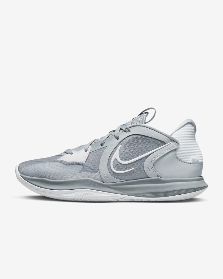 Zapatillas Baloncesto Nike Kyrie Low 5 (Team) Hombre Gris Blancas | VFPTM-5189