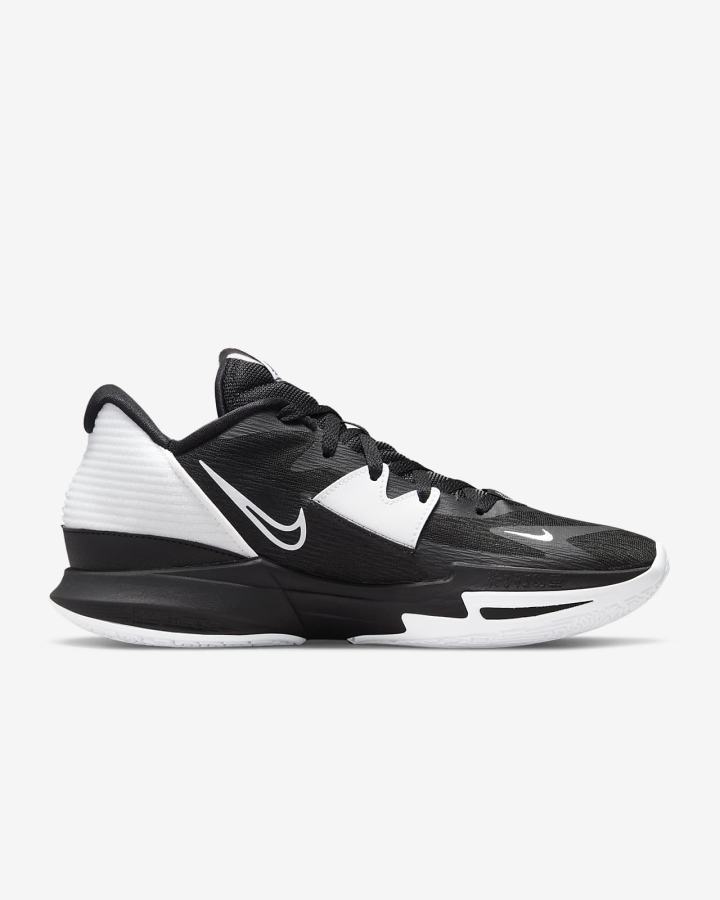 Zapatillas Baloncesto Nike Kyrie Low 5 (Team) Mujer Negras Blancas | ZTJBK-4523
