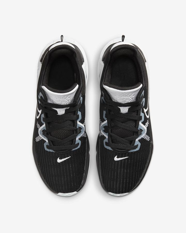 Zapatillas Baloncesto Nike LeBron Witness 6 (Team) Hombre Negras Blancas | ZVGCR-1369