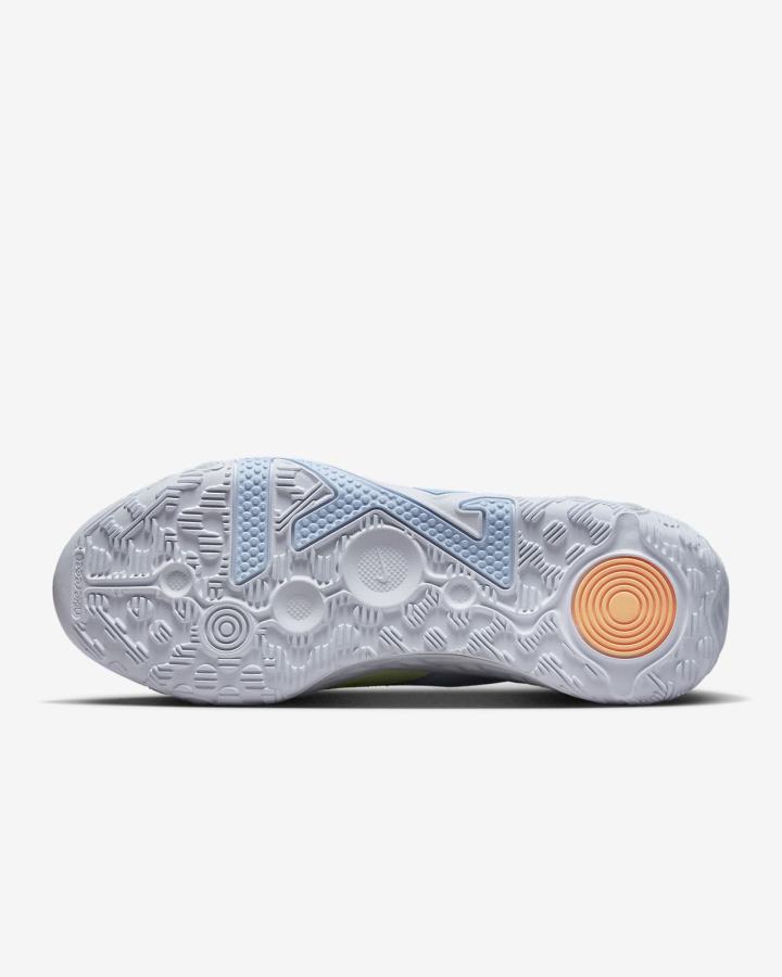 Zapatillas Baloncesto Nike PG 6 Mujer Azules Coral Creme Gris | VQYKN-9382