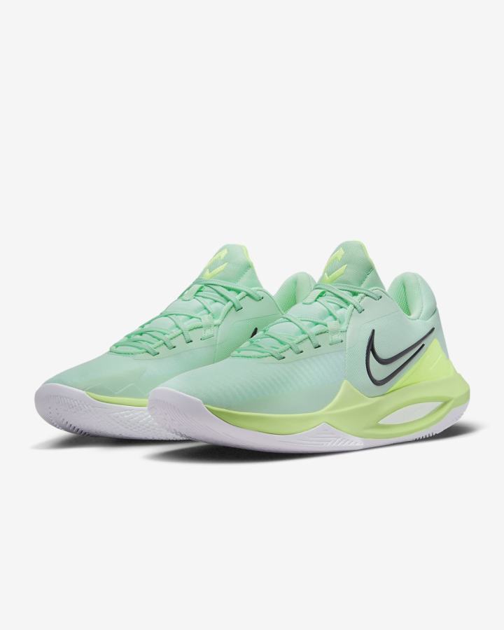 Zapatillas Baloncesto Nike Precision 6 Mujer Verde Menta Verde Blancas Moradas | AZKXR-6458
