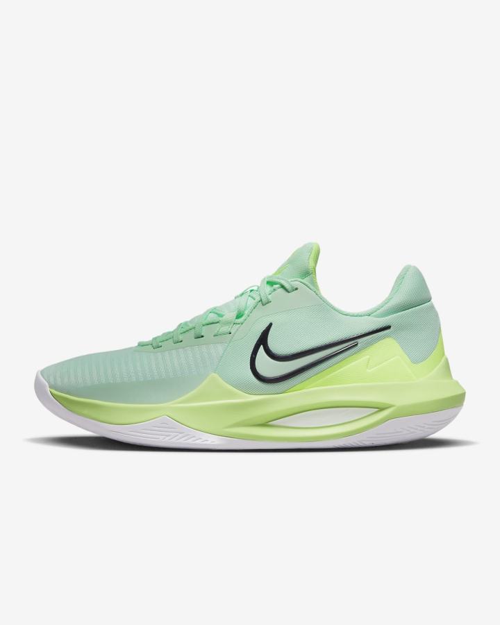 Zapatillas Baloncesto Nike Precision 6 Mujer Verde Menta Verde Blancas Moradas | AZKXR-6458