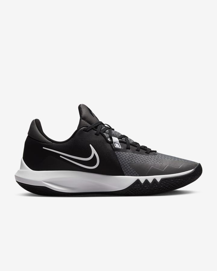 Zapatillas Baloncesto Nike Precision 6 Mujer Negras Gris Blancas | CTRAQ-6523