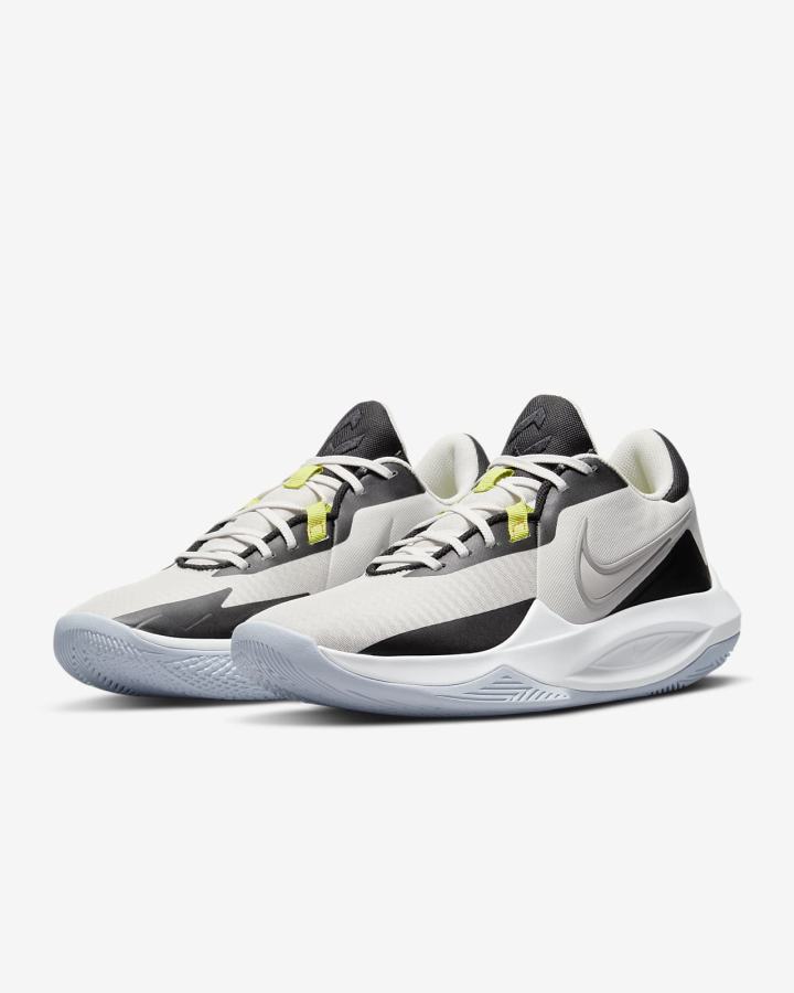 Zapatillas Baloncesto Nike Precision 6 Mujer Negras Verde | IFVBG-0689