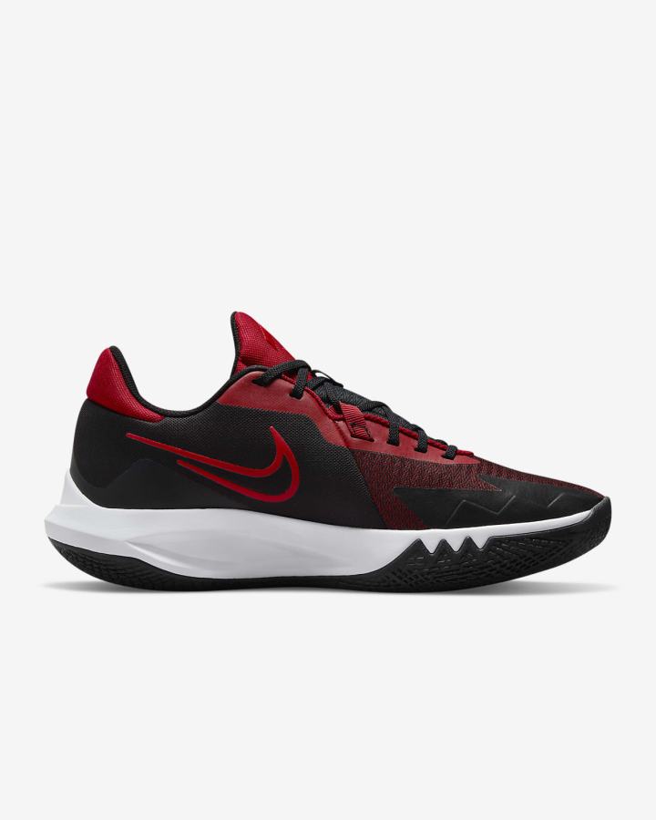 Zapatillas Baloncesto Nike Precision 6 Mujer Negras Rojas | NEDSO-8103