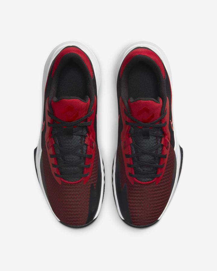 Zapatillas Baloncesto Nike Precision 6 Mujer Negras Rojas | NEDSO-8103