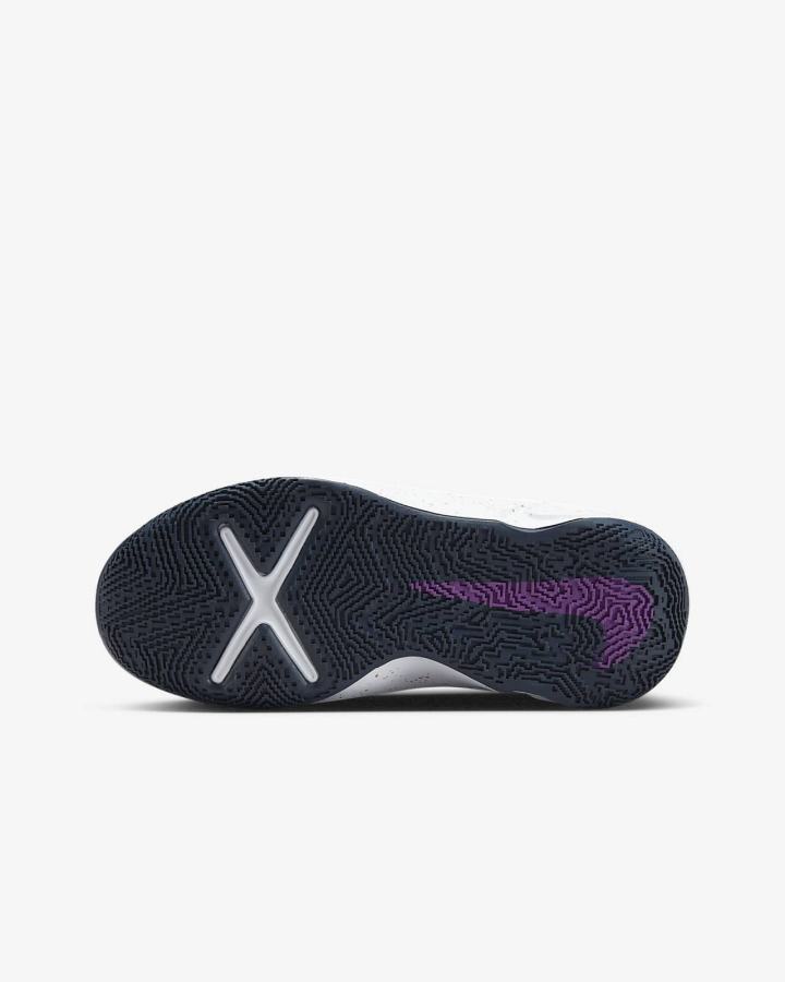 Zapatillas Baloncesto Nike Team Hustle D 10 SE Kids Niña Moradas Azules Moradas Metal Plateadas | UAGYZ-0789