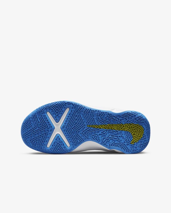 Zapatillas Baloncesto Nike Team Hustle D 10 Kids Niño Gris Azul Marino Verde Azules | WSBFZ-1032