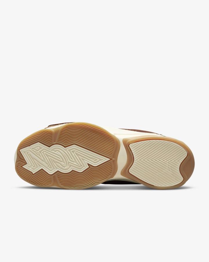 Zapatillas Baloncesto Nike Zion 2 Hombre Marrones | FPWHR-0185