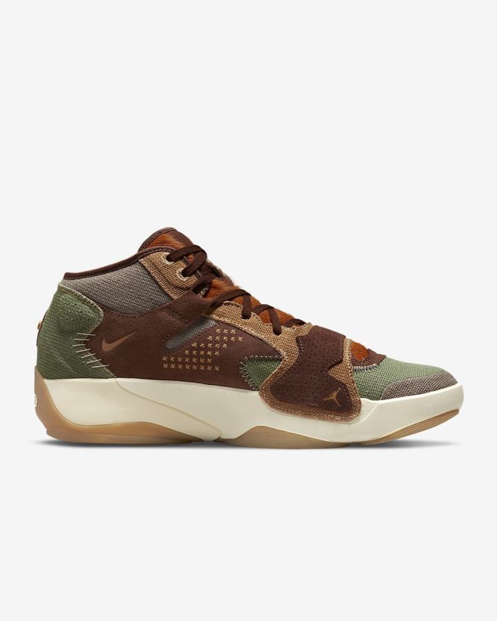 Zapatillas Baloncesto Nike Zion 2 Hombre Marrones | FPWHR-0185