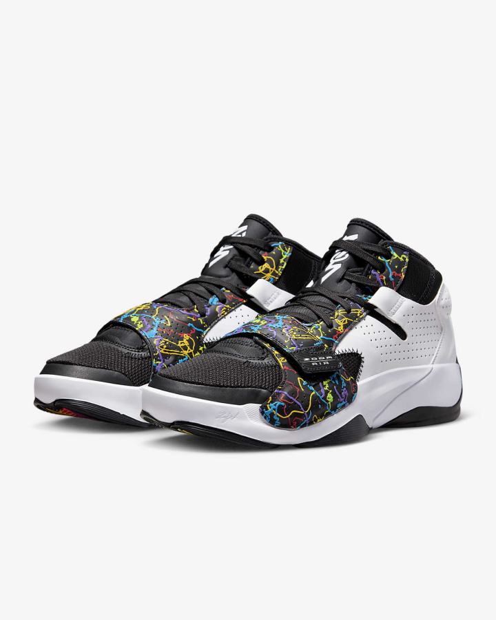 Zapatillas Baloncesto Nike Zion 2 Hombre Negras Verde Rojas Claro Blancas | UDCVB-1856