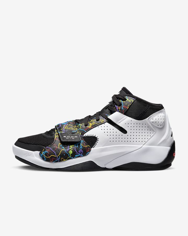 Zapatillas Baloncesto Nike Zion 2 Hombre Negras Verde Rojas Claro Blancas | UDCVB-1856