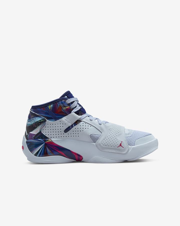Zapatillas Baloncesto Nike Zion 2 Kids Niño Azules Azul Real Oscuro Azules Rosas | OXIWA-9758