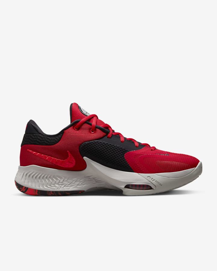 Zapatillas Baloncesto Nike Zoom Freak 4 Hombre Rojas Naranjas Negras Rojas Claro | DFLWN-2815