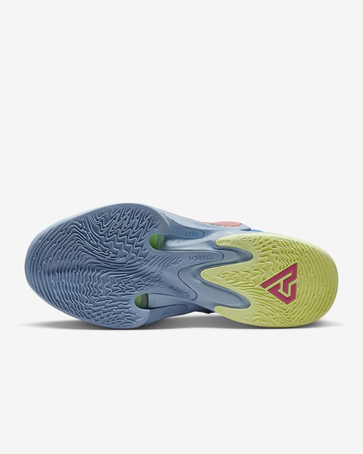 Zapatillas Baloncesto Nike Zoom Freak 4 Mujer Azules Oscuro Rosas Azul Marino | VGKCD-6198