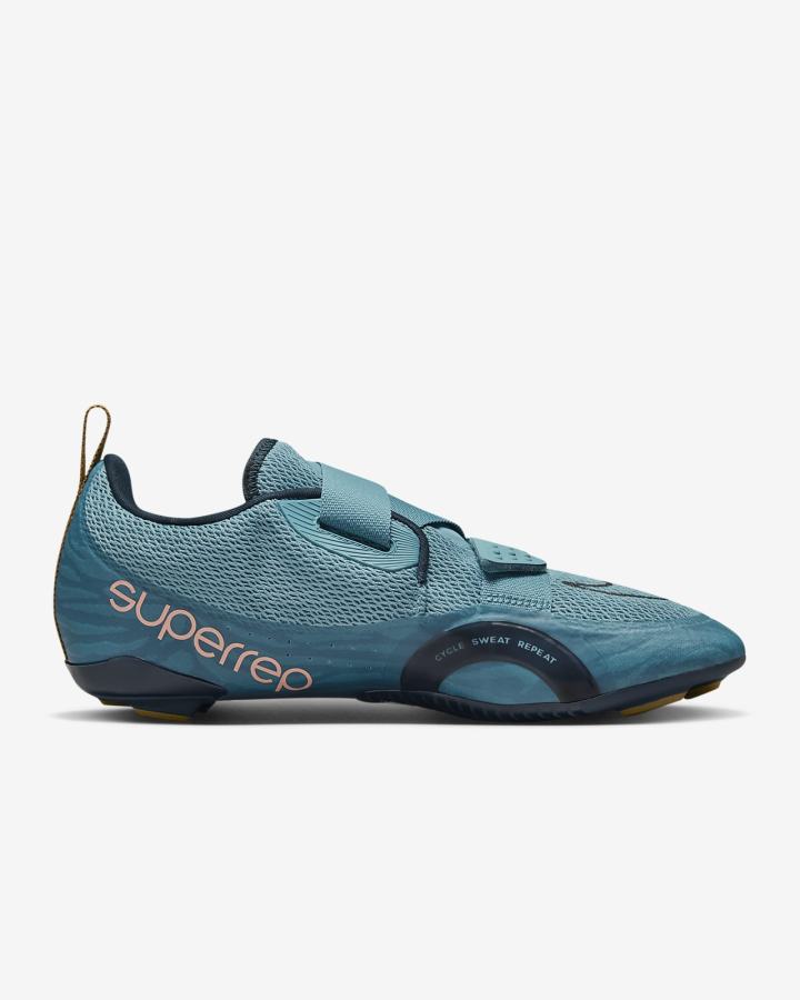 Zapatillas Ciclismo Nike SuperRep Cycle 2 Next Nature Indoor Hombre Naranjas Azul Marino | GCRSV-1208