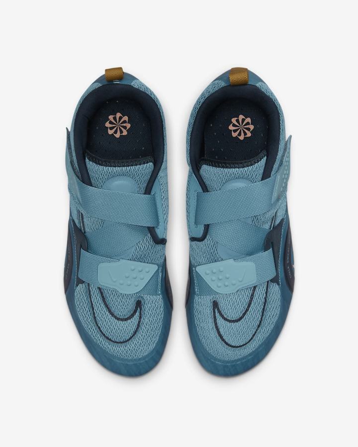 Zapatillas Ciclismo Nike SuperRep Cycle 2 Next Nature Indoor Hombre Naranjas Azul Marino | GCRSV-1208