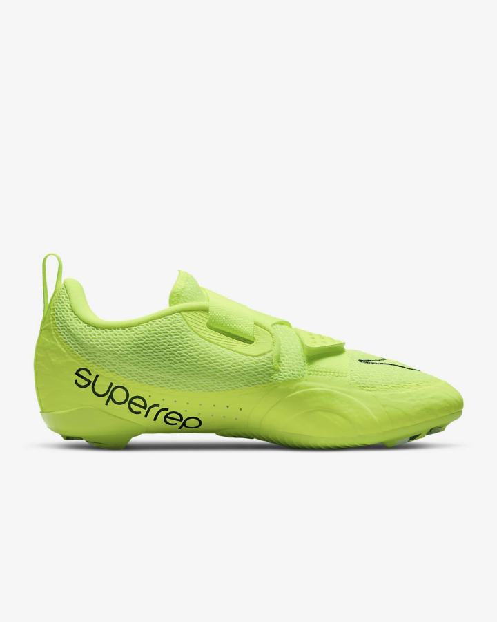 Zapatillas Ciclismo Nike SuperRep Cycle 2 Next Nature Indoor Hombre Blancas Negras | KLQRN-1739