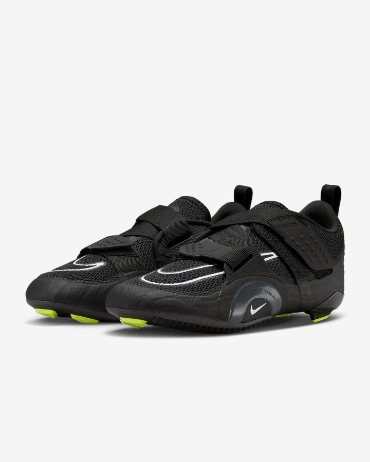 Zapatillas Ciclismo Nike SuperRep Cycle 2 Next Nature Indoor Hombre Negras Gris Oscuro Blancas | NTOIY-3874