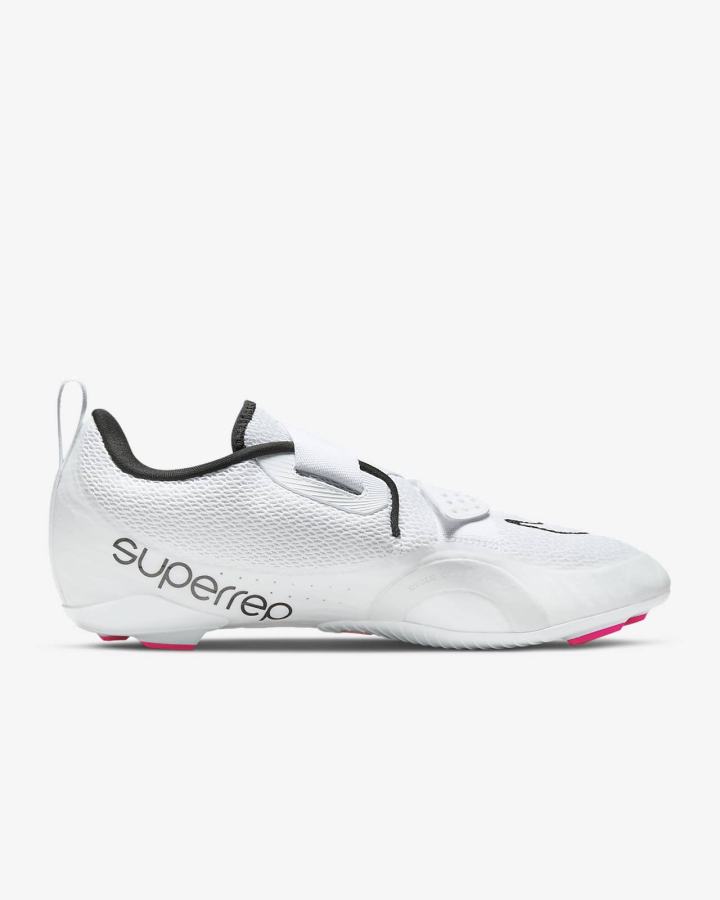 Zapatillas Ciclismo Nike SuperRep Cycle 2 Next Nature Indoor Hombre Blancas Rojas Negras | UBFIL-2856
