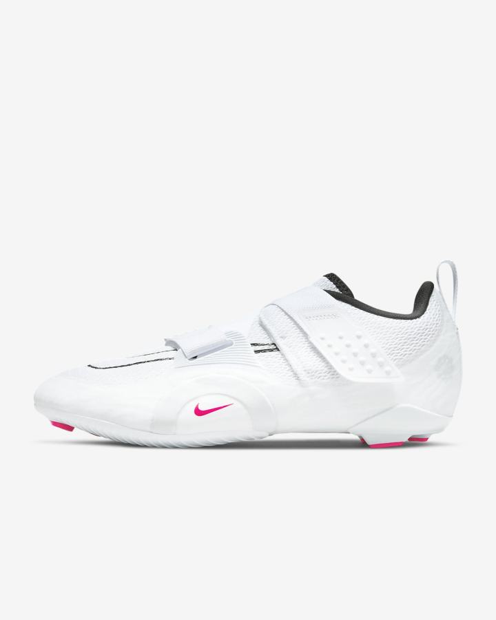 Zapatillas Ciclismo Nike SuperRep Cycle 2 Next Nature Indoor Hombre Blancas Rojas Negras | UBFIL-2856