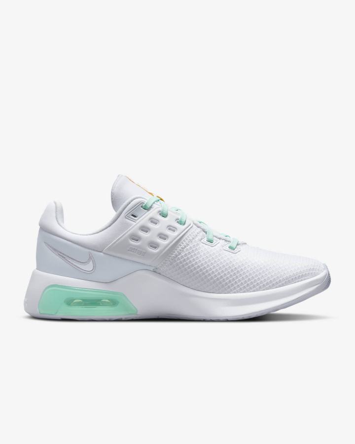 Zapatillas Deportivos Nike Air Max Bella TR 4 Mujer Blancas Verde Gris Moradas | CRDUX-9647