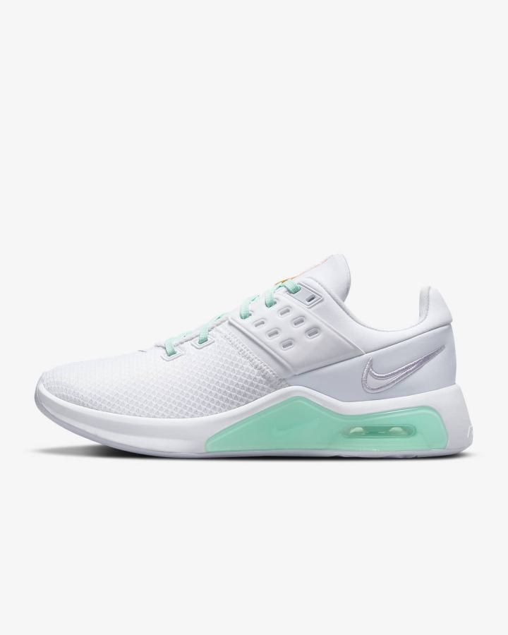 Zapatillas Deportivos Nike Air Max Bella TR 4 Mujer Blancas Verde Gris Moradas | CRDUX-9647