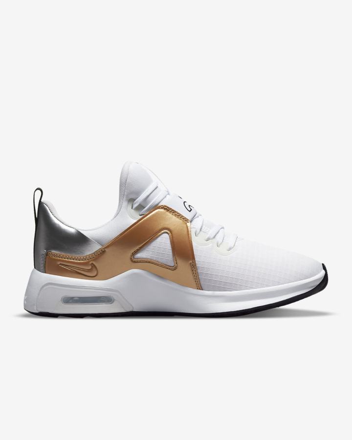 Zapatillas Deportivos Nike Air Max Bella TR 5 Mujer Blancas Metal Plateadas Metal Doradas Negras | OTUHS-6039