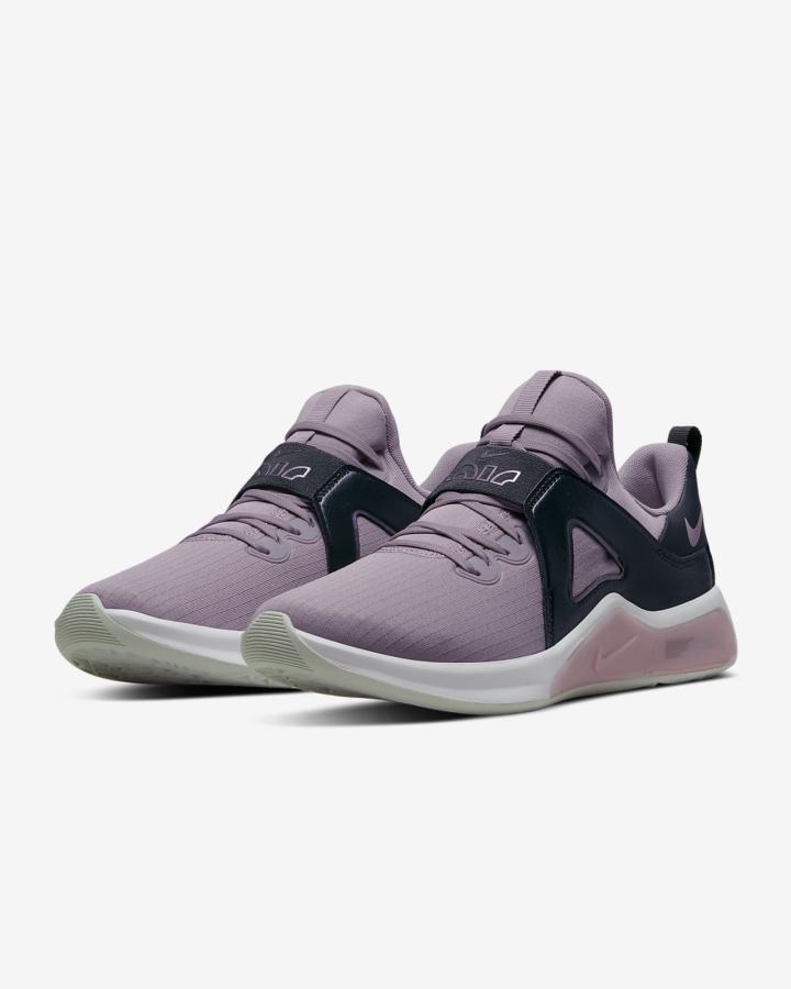 Zapatillas Deportivos Nike Air Max Bella TR 5 Mujer Moradas Blancas Moradas | SVDFW-6789