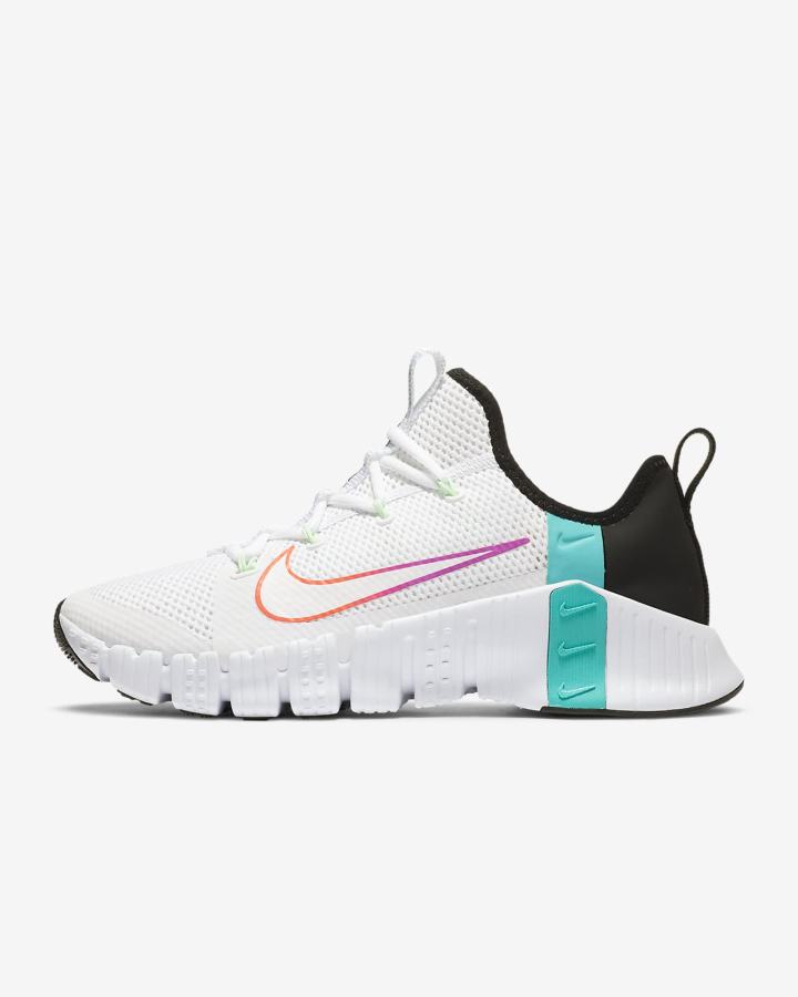 Zapatillas Deportivos Nike Free Metcon 3 Mujer Blancas Rojas Moradas | XLKMQ-6791