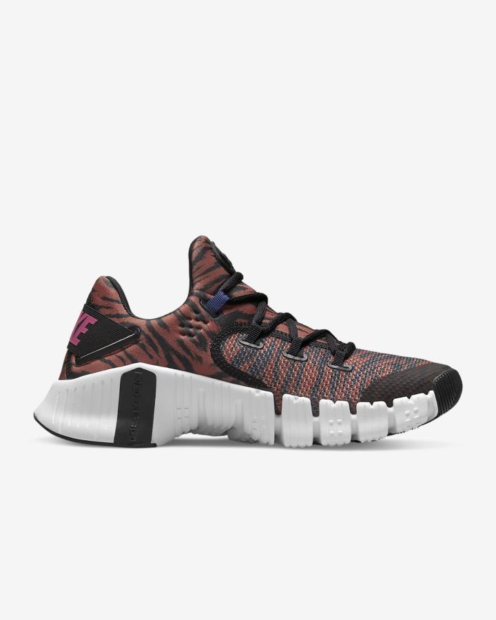Zapatillas Deportivos Nike Free Metcon 4 Mujer Negras Rosas | CEWOL-5316
