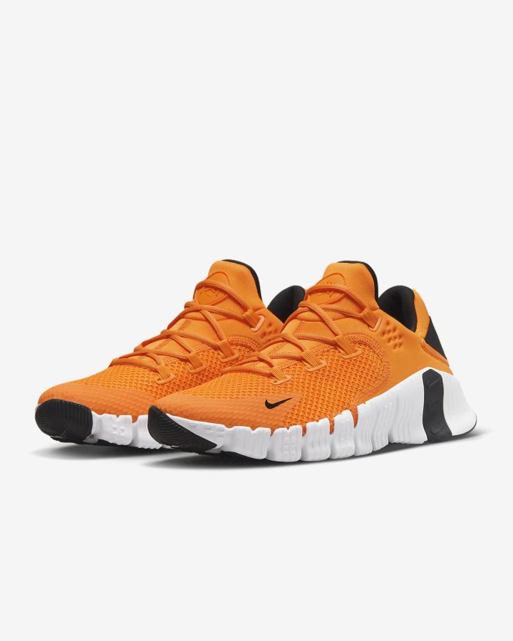 Zapatillas Deportivos Nike Free Metcon 4 Hombre Negras Blancas | FZXUB-8934