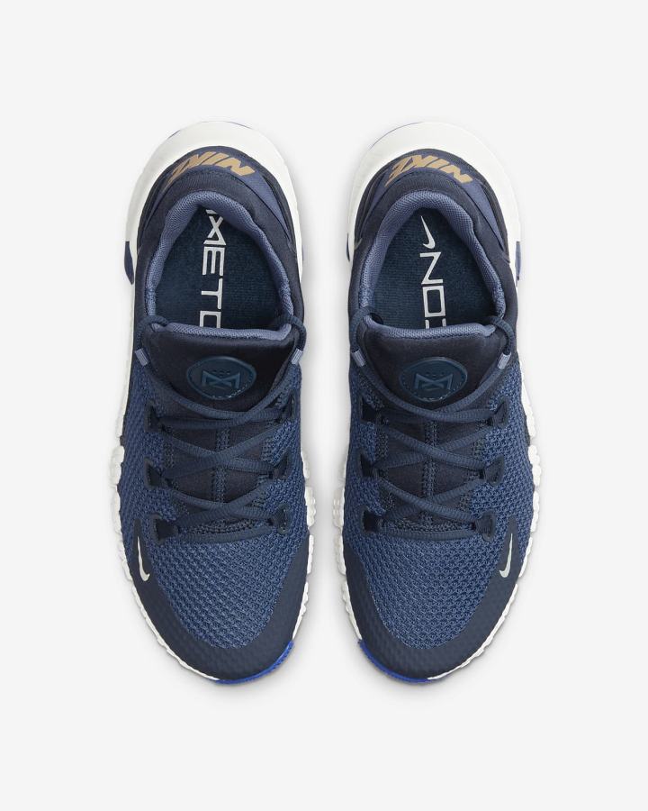 Zapatillas Deportivos Nike Free Metcon 4 Mujer Azul Marino | HVKTN-0185