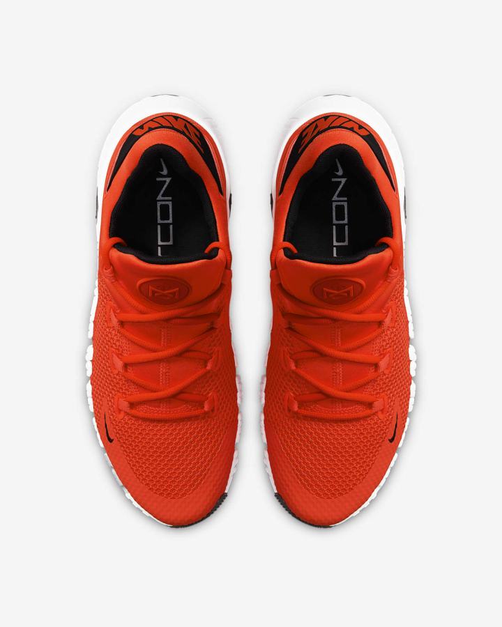 Zapatillas Deportivos Nike Free Metcon 4 Hombre Naranjas Negras Blancas | MBFHX-8937