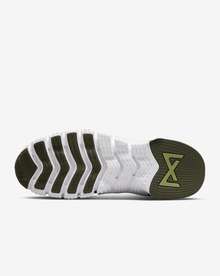 Zapatillas Deportivos Nike Free Metcon 4 Hombre Kaki Blancas Naranjas | MTVNX-7421