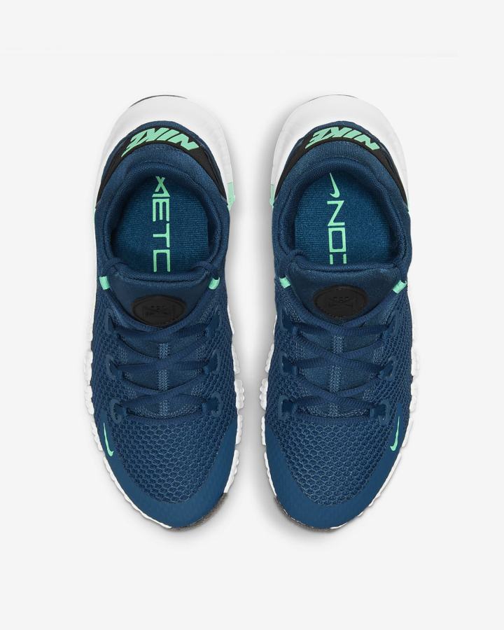 Zapatillas Deportivos Nike Free Metcon 4 Mujer Azules Negras Verde | PUIYG-6384