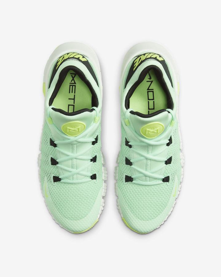 Zapatillas Deportivos Nike Free Metcon 4 Hombre Verde Menta Verde Moradas | QNHWY-1956
