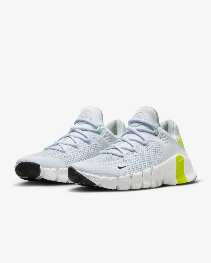 Zapatillas Deportivos Nike Free Metcon 4 Mujer Gris Verde Verde Menta Negras | TUDPY-3062