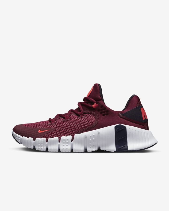 Zapatillas Deportivos Nike Free Metcon 4 Hombre Rojas Moradas Rojas Claro | VBOFZ-3967