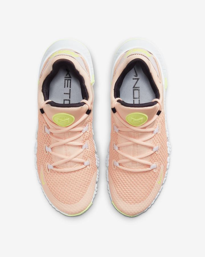 Zapatillas Deportivos Nike Free Metcon 4 Mujer Naranjas Gris Moradas Verde | ZORHF-4865