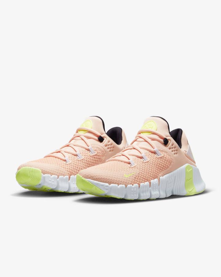 Zapatillas Deportivos Nike Free Metcon 4 Mujer Naranjas Gris Moradas Verde | ZORHF-4865