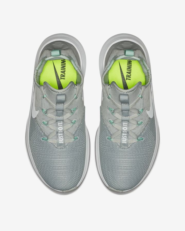 Zapatillas Deportivos Nike Free TR8 Gym/HIIT/Cross Mujer Plateadas Blancas | QOYGN-5786