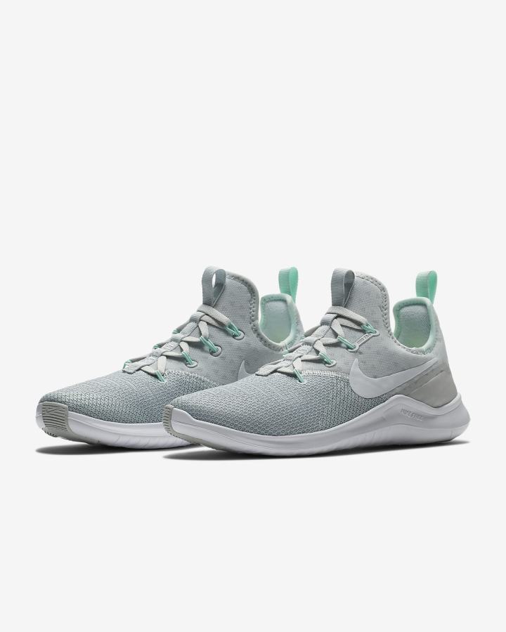 Zapatillas Deportivos Nike Free TR8 Gym/HIIT/Cross Mujer Plateadas Blancas | QOYGN-5786